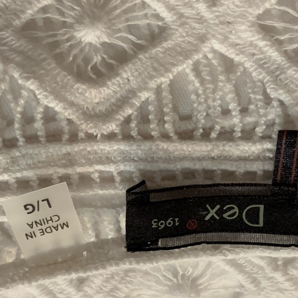 Dex 1963 | NWT Size Large Lace Back Dress - Picture 4 of 7